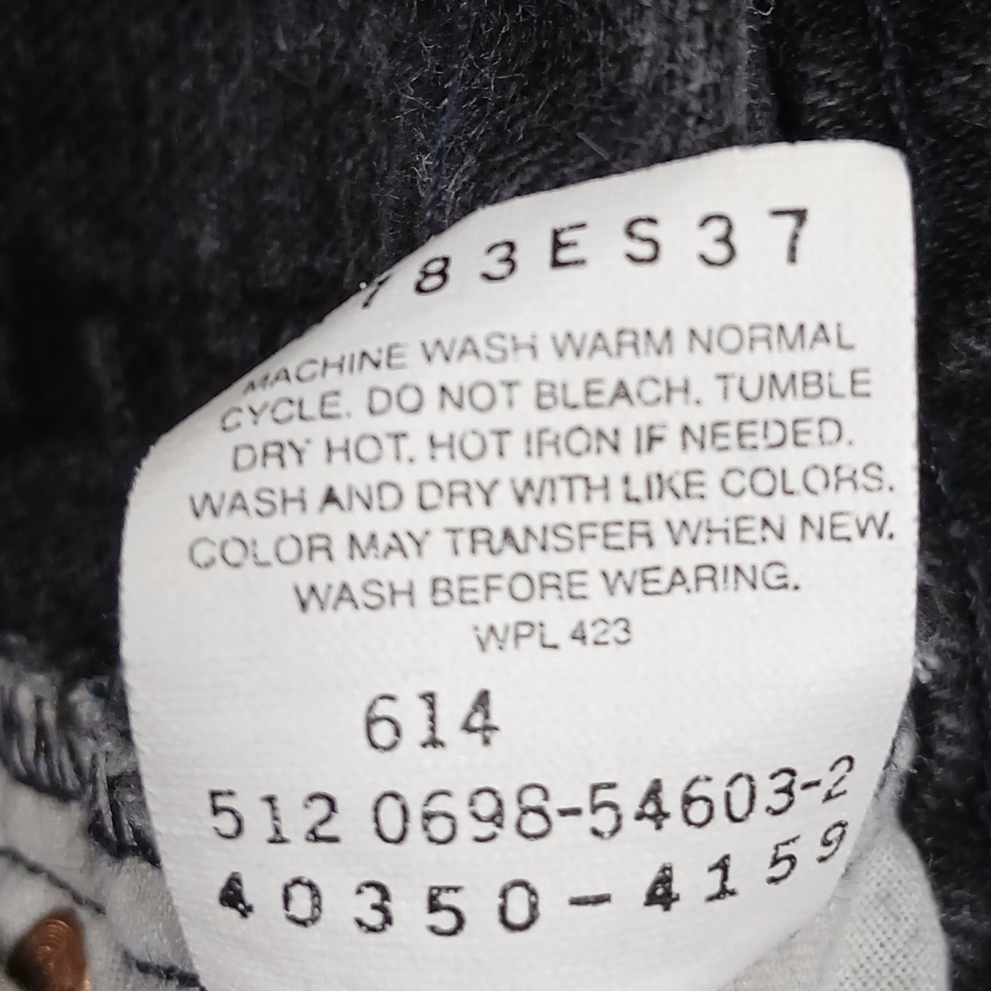 Vintage Levi’s 550 Orange Tab Made in USA Black Jeans Women’s 14 27×27 EUC
