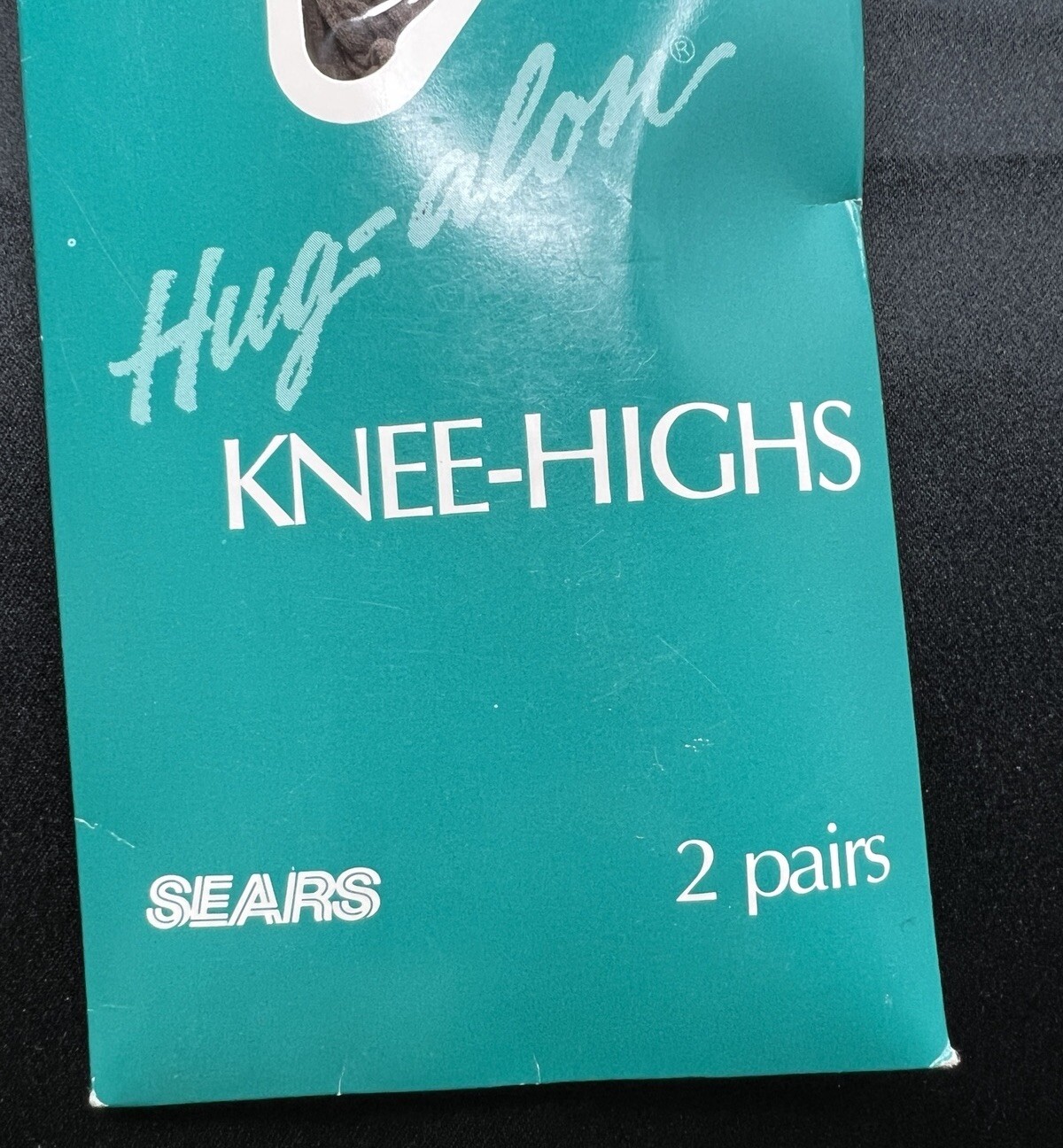 Vtg Sears Hug-Alon Knee-Highs Day Sheers 2 Pairs Fuller Leg Smoky Taupe