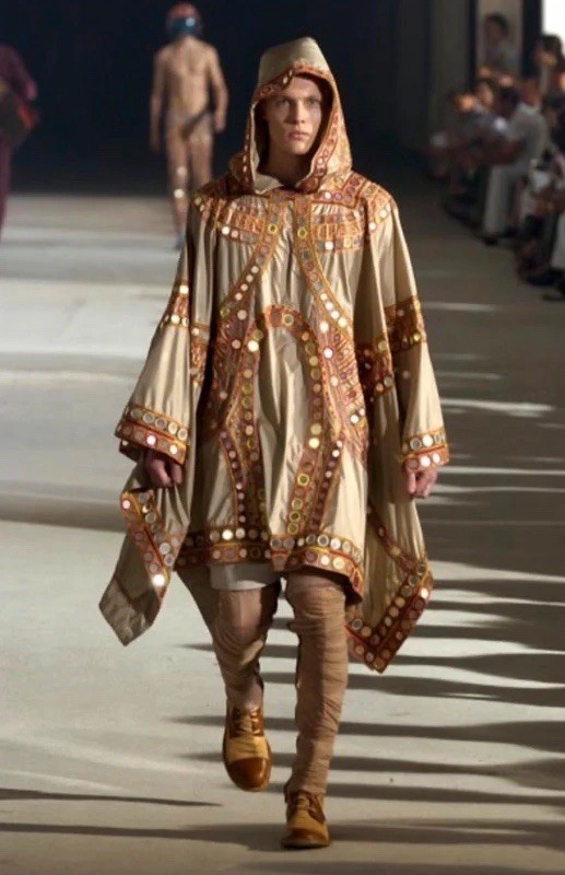 Vintage Alexander McQueen S/S2005 Green Mirror Work Top