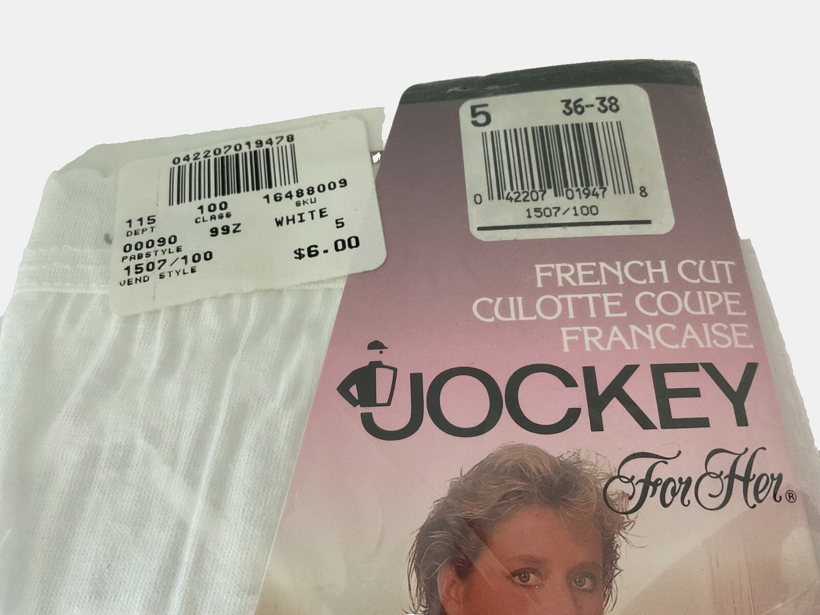 Jockey For Her French Cut Size 5 Cotton Panties Underwear New Sealed in Pkg (3)