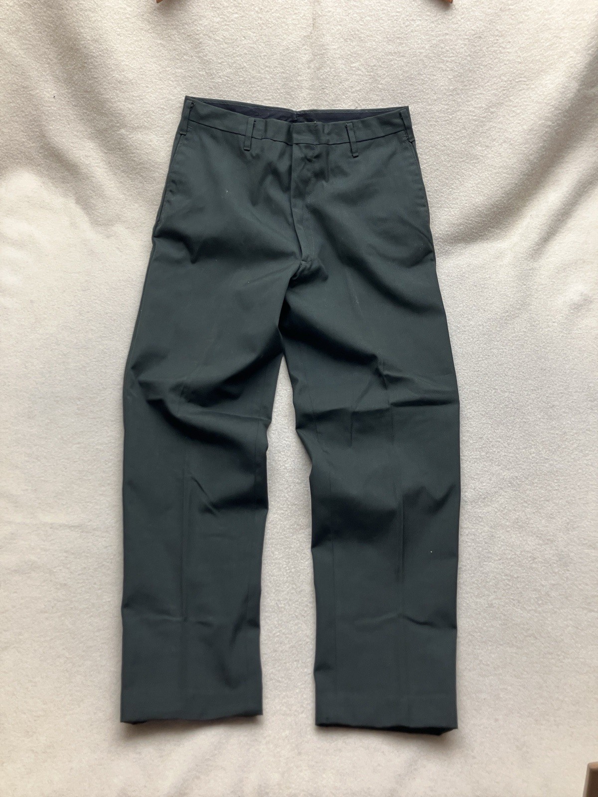 Vintage 70’s Sears Top Pro Pants Altered 28” Green Twill Chino Johnny Unitas