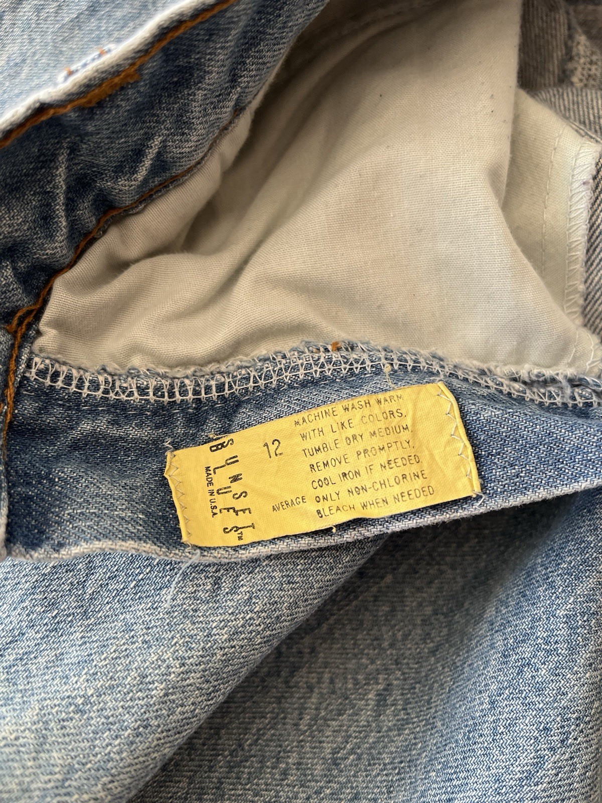 Vintage 80s Sunset Blues Wash High-Rise Pleated Mom Jeans Women’s Size 12