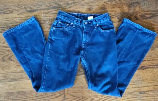 Vintage Levis 337 Flair Blue Jeans Womans Size 12