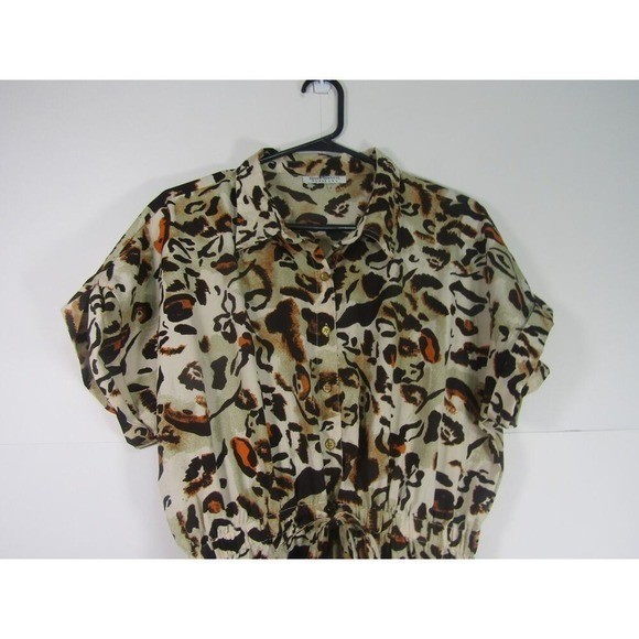 Speed Control Top Womens Large Boho Cottagecore Animal Retro Whimsigoth Capsule