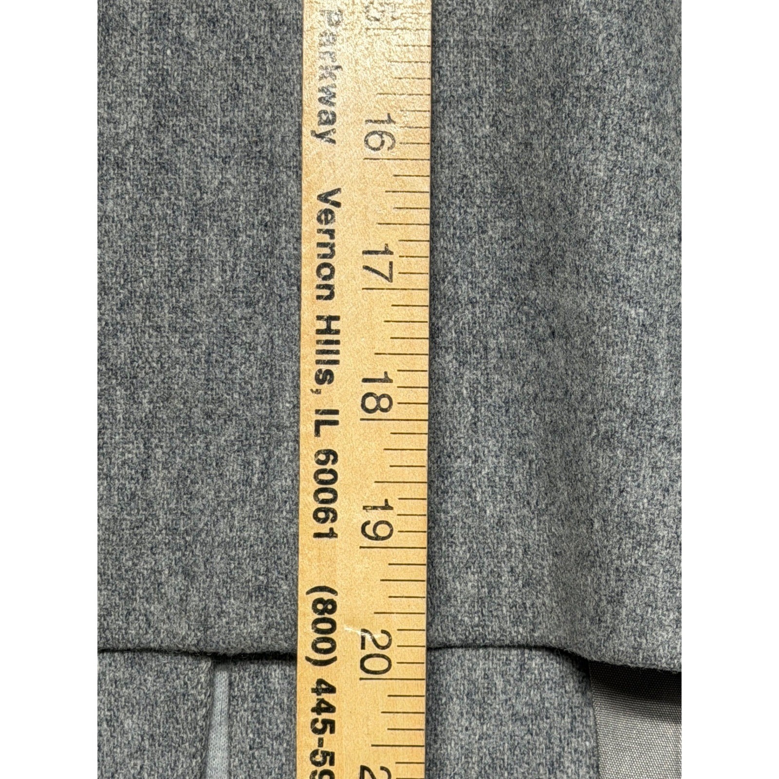 Koret Career Vintage Grey 100% Wool Blazer Jacket ILGWU Made in USA Size 6
