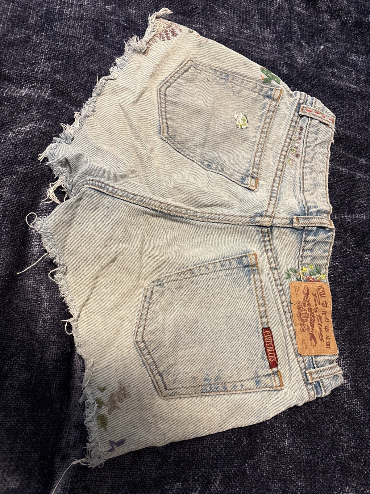 Vintage 90’s Y2k Jean Shorts Paris BluesDenim Short Shorts Paris Blues Size 2
