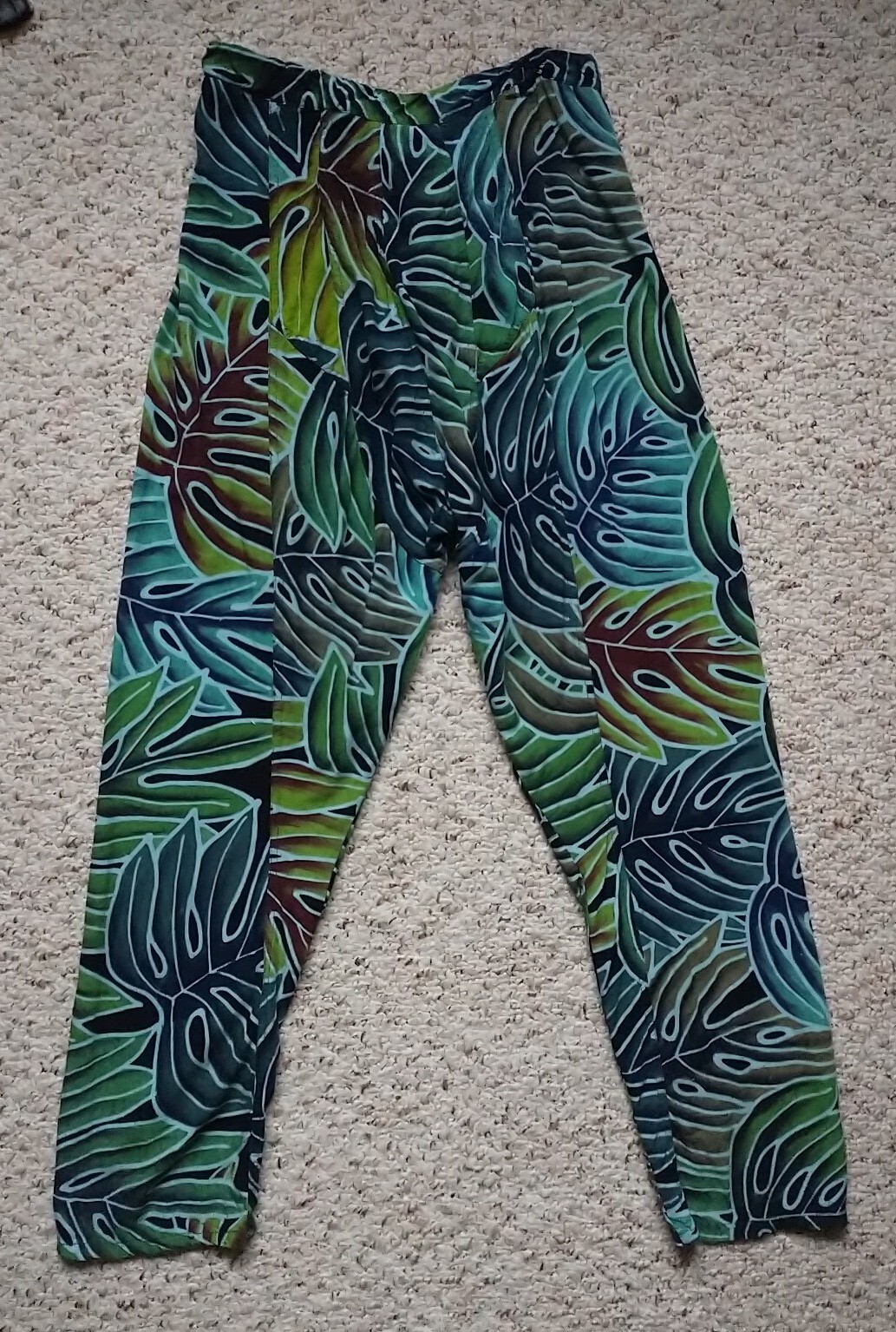 Naga By Milo Pants Women XS? Multicolor High Rise Boho Retro Psychedelic 26×23.5