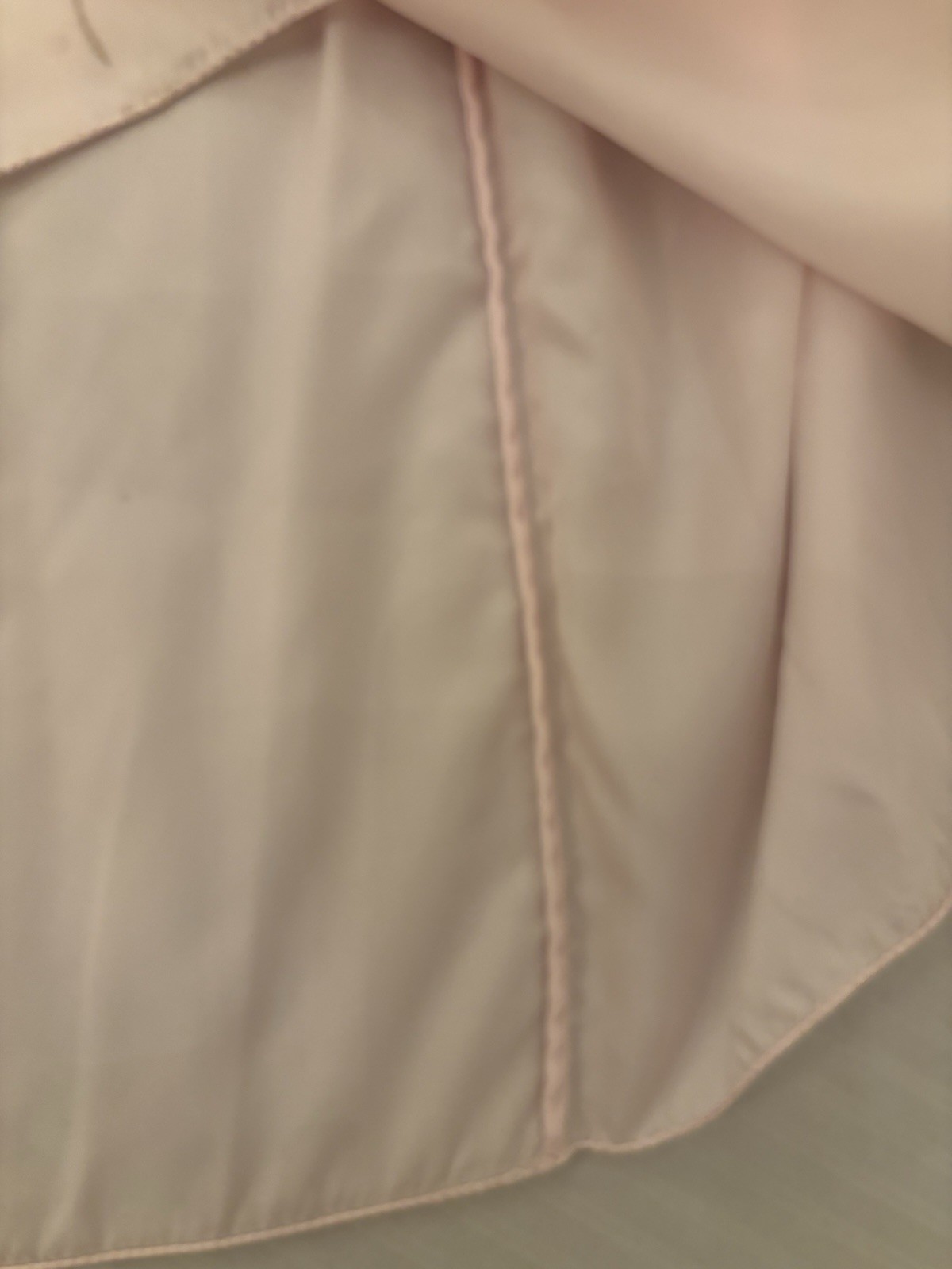 Vintage Italian Nightgown Housecoat Pale Lilac Lace Made in Italy