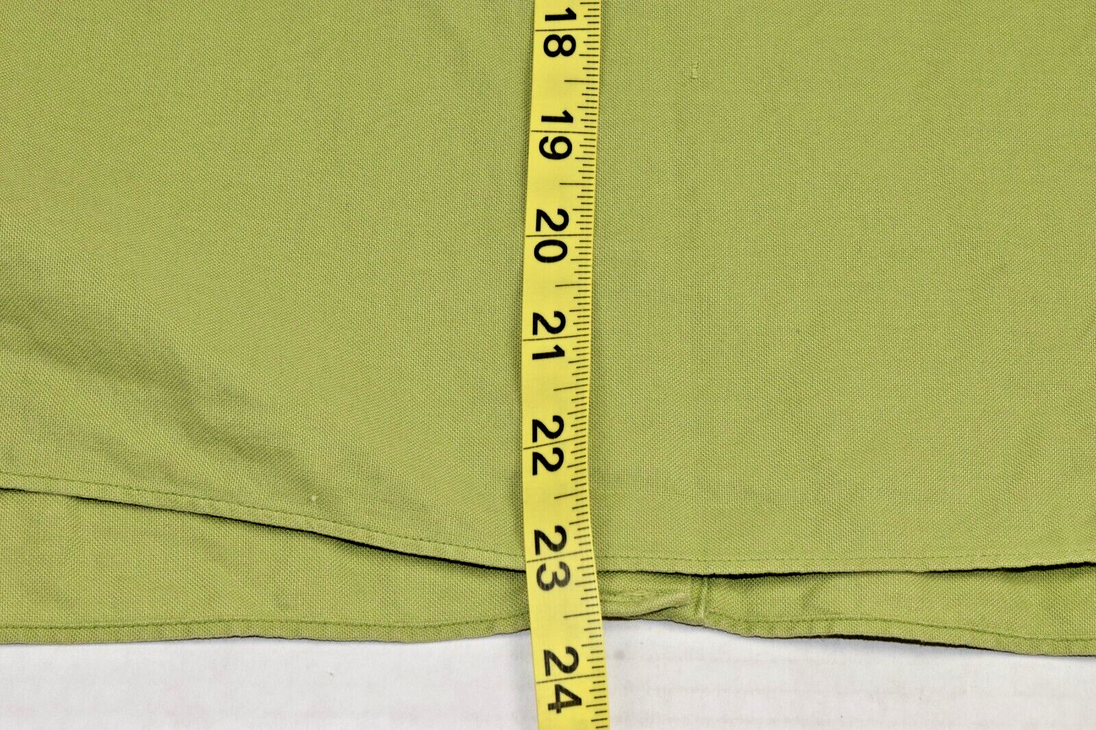 Vintage Shirt The Gabey IVYS Size 10 XS/S 50s Avocado Green Cotton Made USA