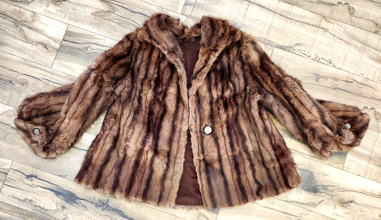 Vintage 1940’s 50’s Women’s MINK FUR Coat -Nice, see all pictures