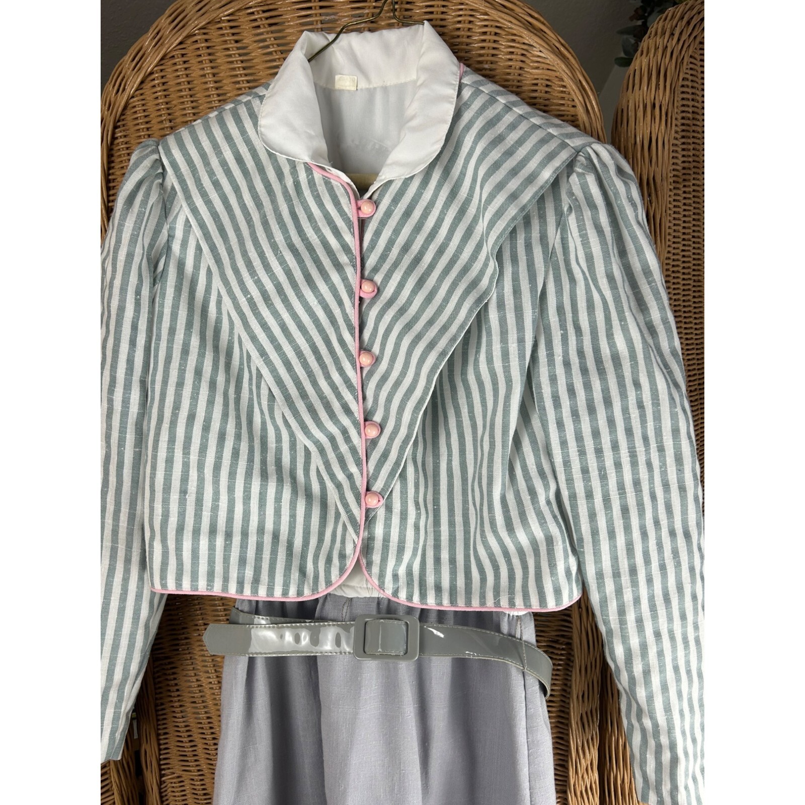 Vintage dress suit 80’s John’s Girls secretary geek