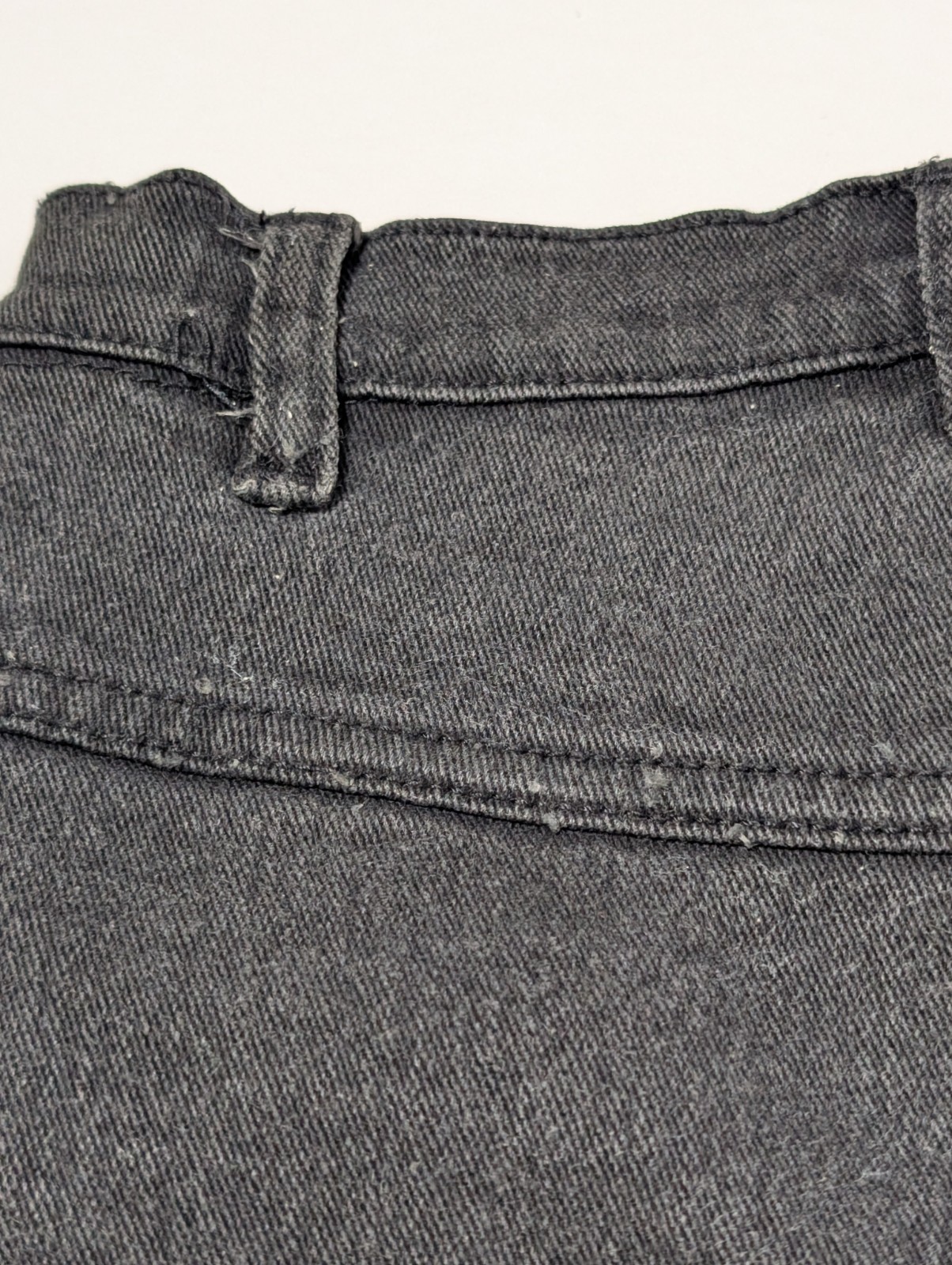 Vtg. 1990s Women’s Denim Republic Black Denim Jean Shorts Juniors Size 9/10 VG