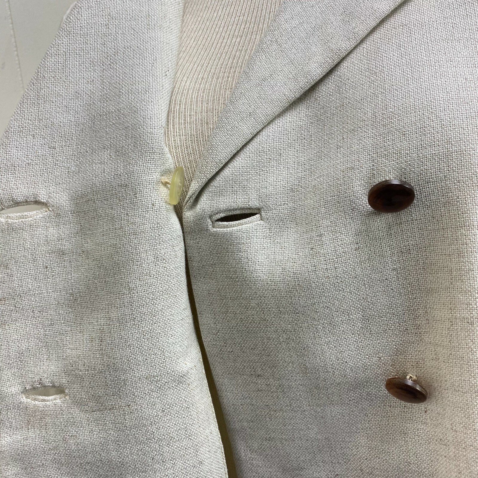 Vintage 40s Weathervane Tailored by Handmacher Raw Silk 2-Piece Suit Set