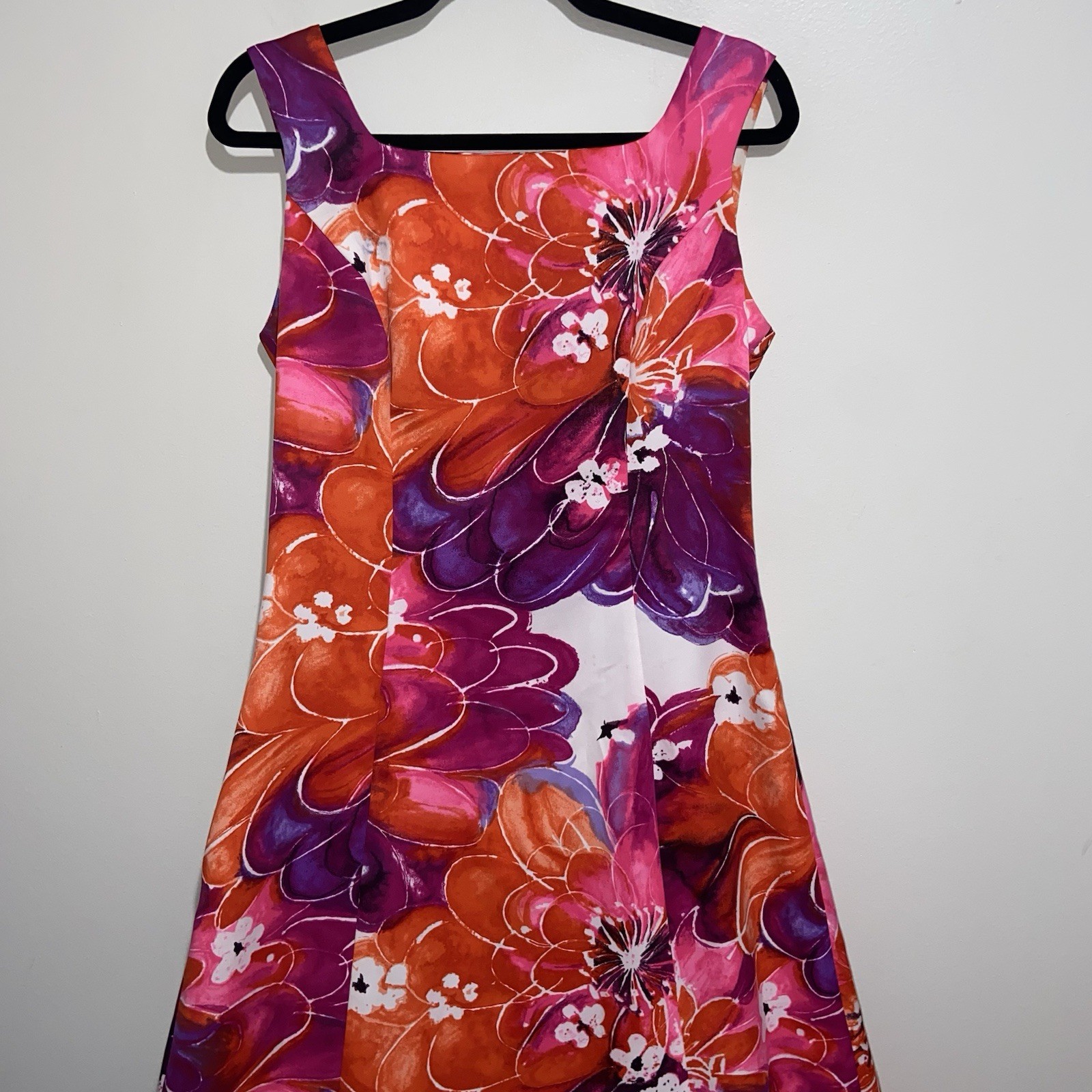 Tori Richard Liberty House Dress Womens Sz 12 Vintage USA Honolulu Hawaiian