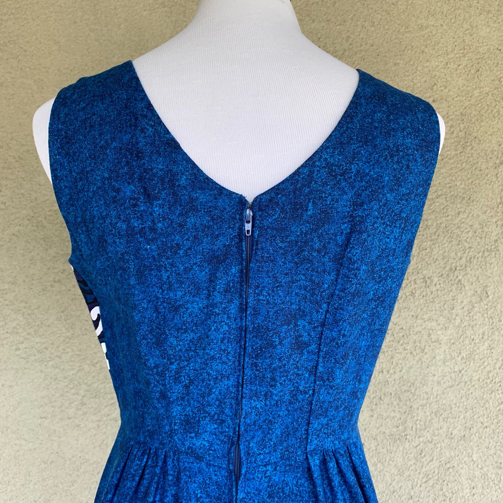 Penney’s Hawaii 70s Vintage Hawaiian Barkcloth Muumuu Dress