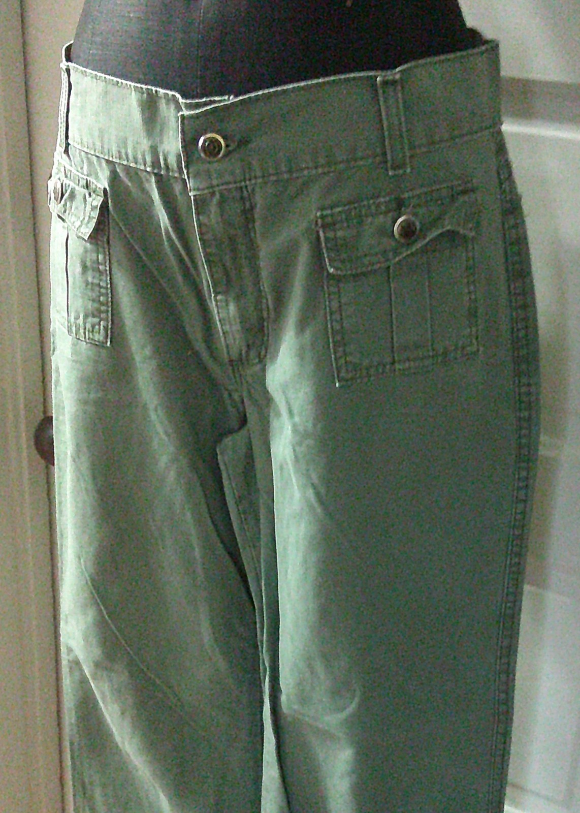 1990’s ZENA Jeans Olive Green Cute Pockets 10