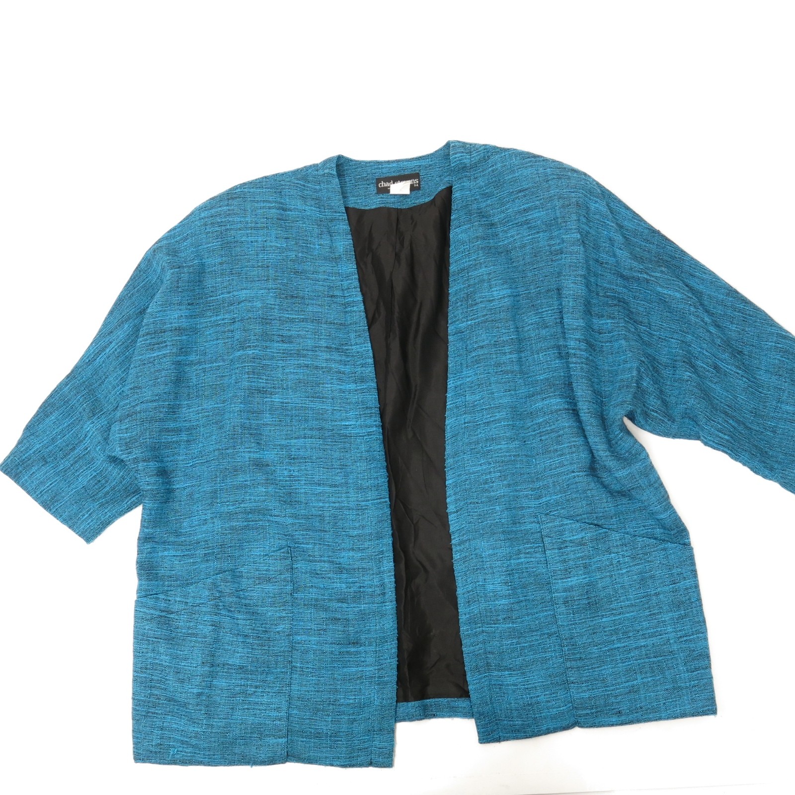 ART TO WEAR WOVEN Slouchy blazer JACKET Dolman Sleeves Oversized Chad Stevens
