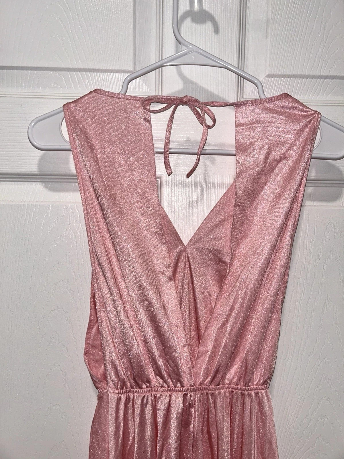 Vintage Dreamwear Lingerie Nightgown, size Medium-Slit to waist and flowing base