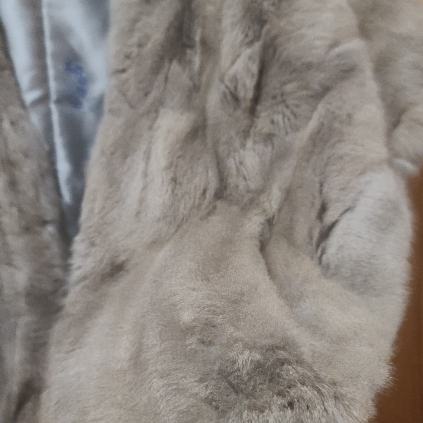 Milton L. Gumbert Vintage Brown Real Mink Fur Shawl Cape Satin Lining No Size
