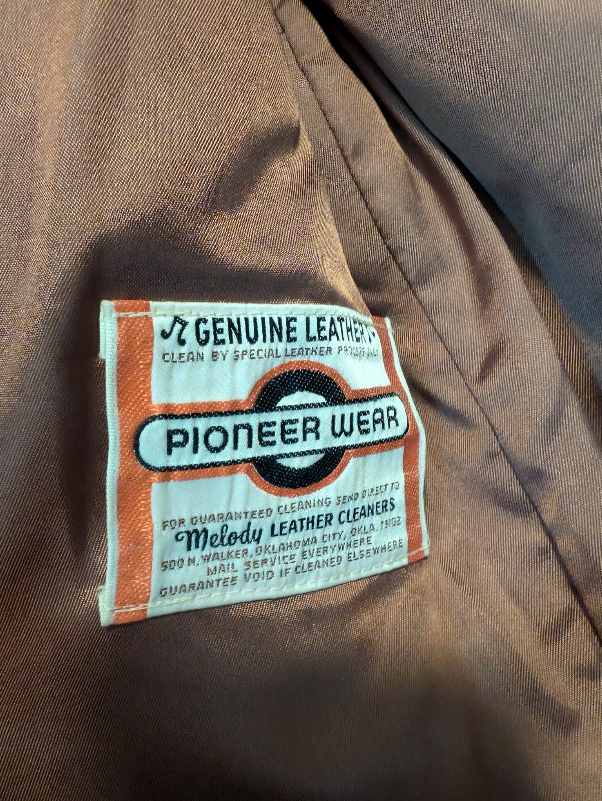 Vintage Ms. Pioneer Women’s 10 Genuine Leather Suede & Faux Fur Button Up Jacket