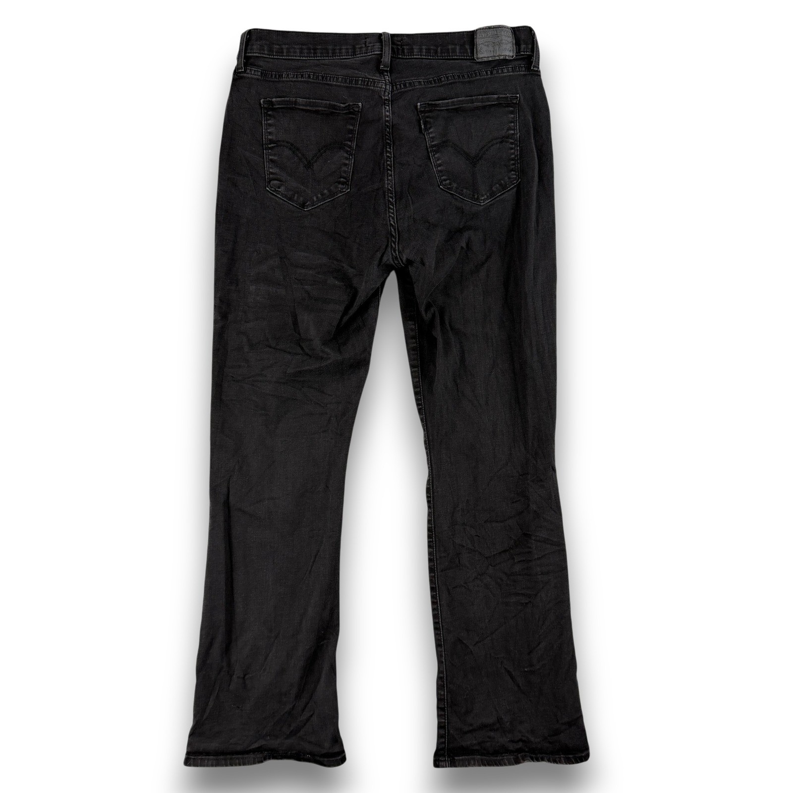 Signature by Levi Strauss & Co. Classic Bootcut Jeans Mens 16M 33×32 Black Denim