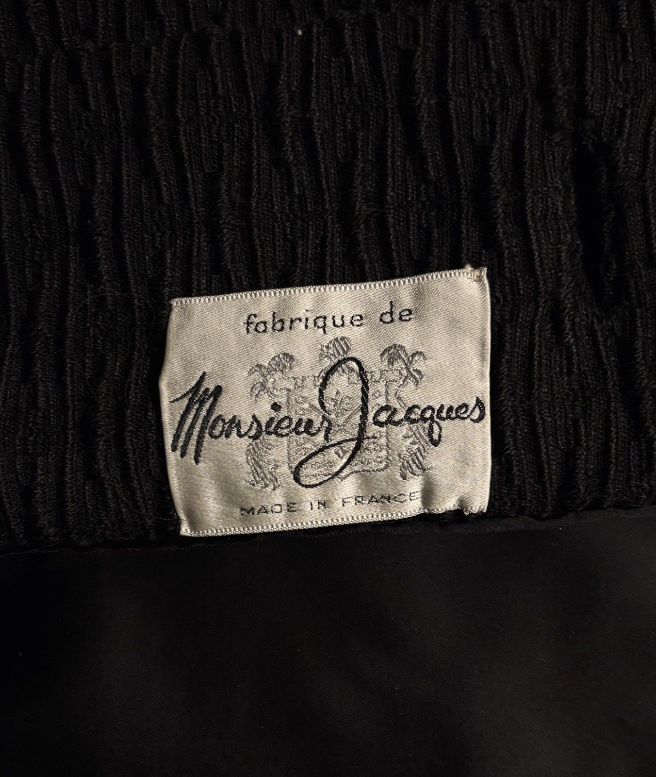 1960s Shillito’s Coat Salon Vintage Women’s Fur Collar Coat Monsieur Jacques