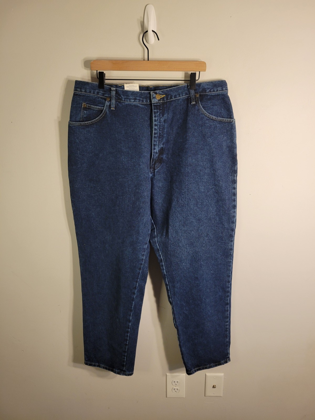 Vintage 90’s Deadstock Womens Wrangler Blues Relaxed Fit Jeans Size 38 Waist