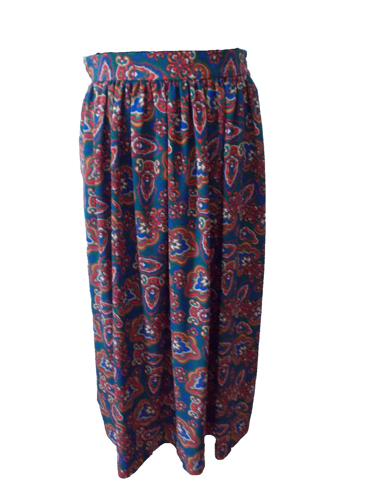VTG LAURA HENSON 2 Pc Multi Color Blouse & Skirt Secretary Outfit Set Sz 10