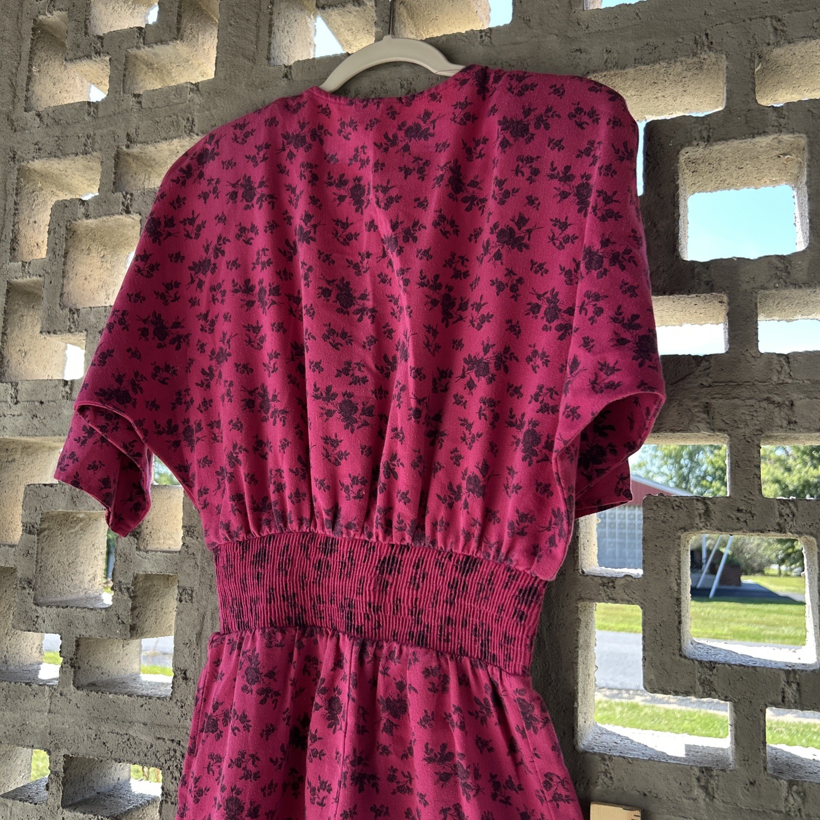 Vintage Robin Gayle Jumpsuit Pantsuit Cottage Core Women’s Sz 5 Made in USA 80s