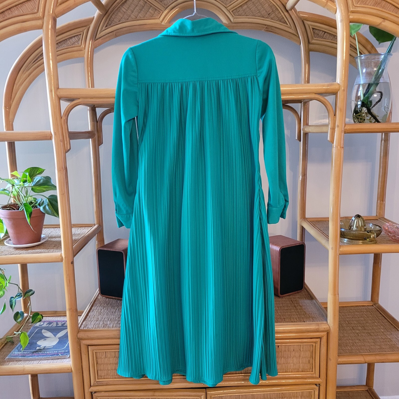 vintage bergdorf goodman matti of lynne green dress size small
