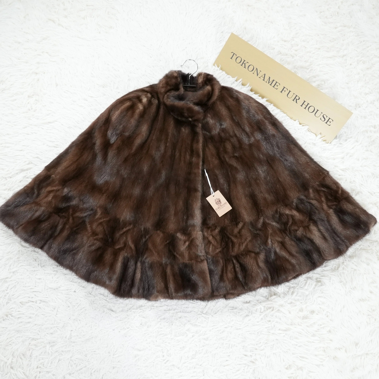 SAGA ROYAL MINK Design Cape – Genuine Vintage Fur From Japan