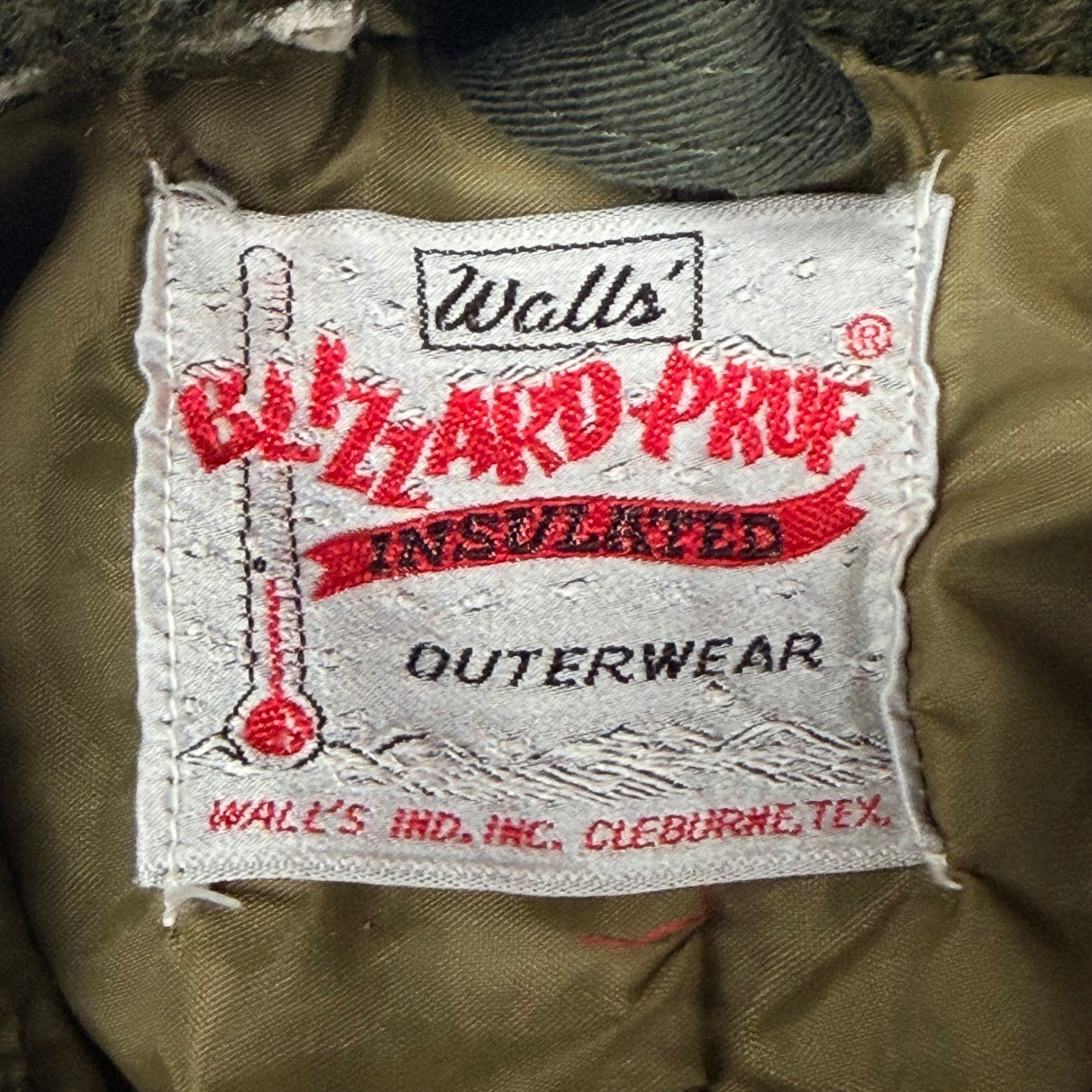 Walls Blizzard-Pruf Insulated Coveralls VTG Workwear Hunting Utility Jumpsuit S
