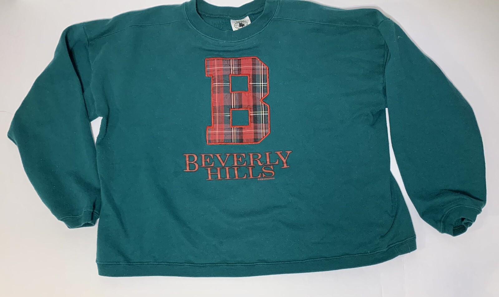 Vintage Ross International Womens One Size Beverly Hills Plaid Schoolgirl