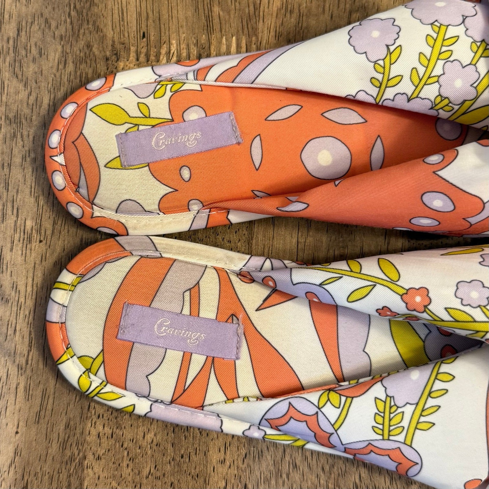 Cravings Kassatex Robe & Slippers The Dolcezza Wrap Crema Floral Size 4 (1x/2X)