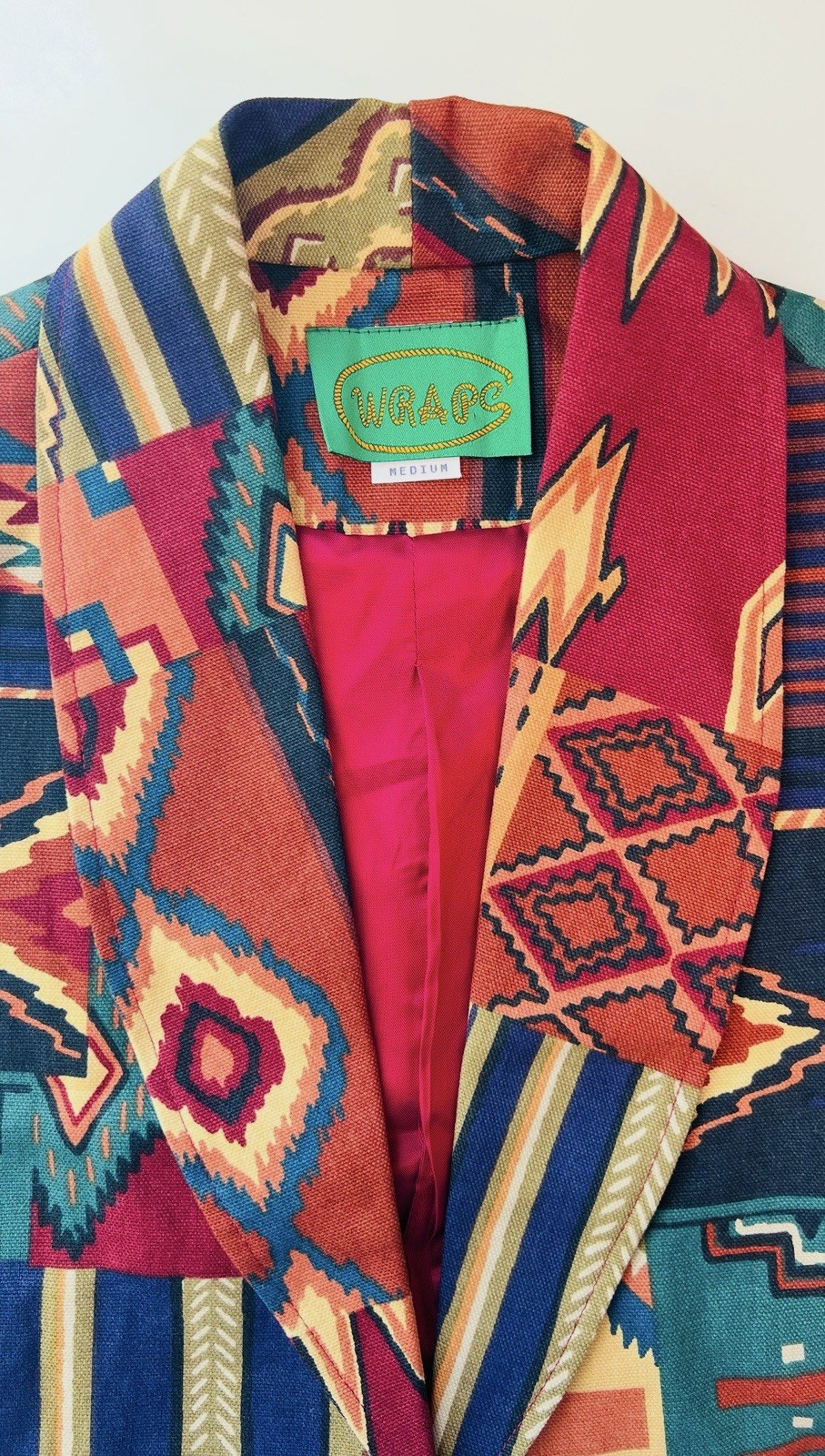 Vintage 90s Wraps Southwestern Native Tapestry Vest Skirt Women’s Outfit