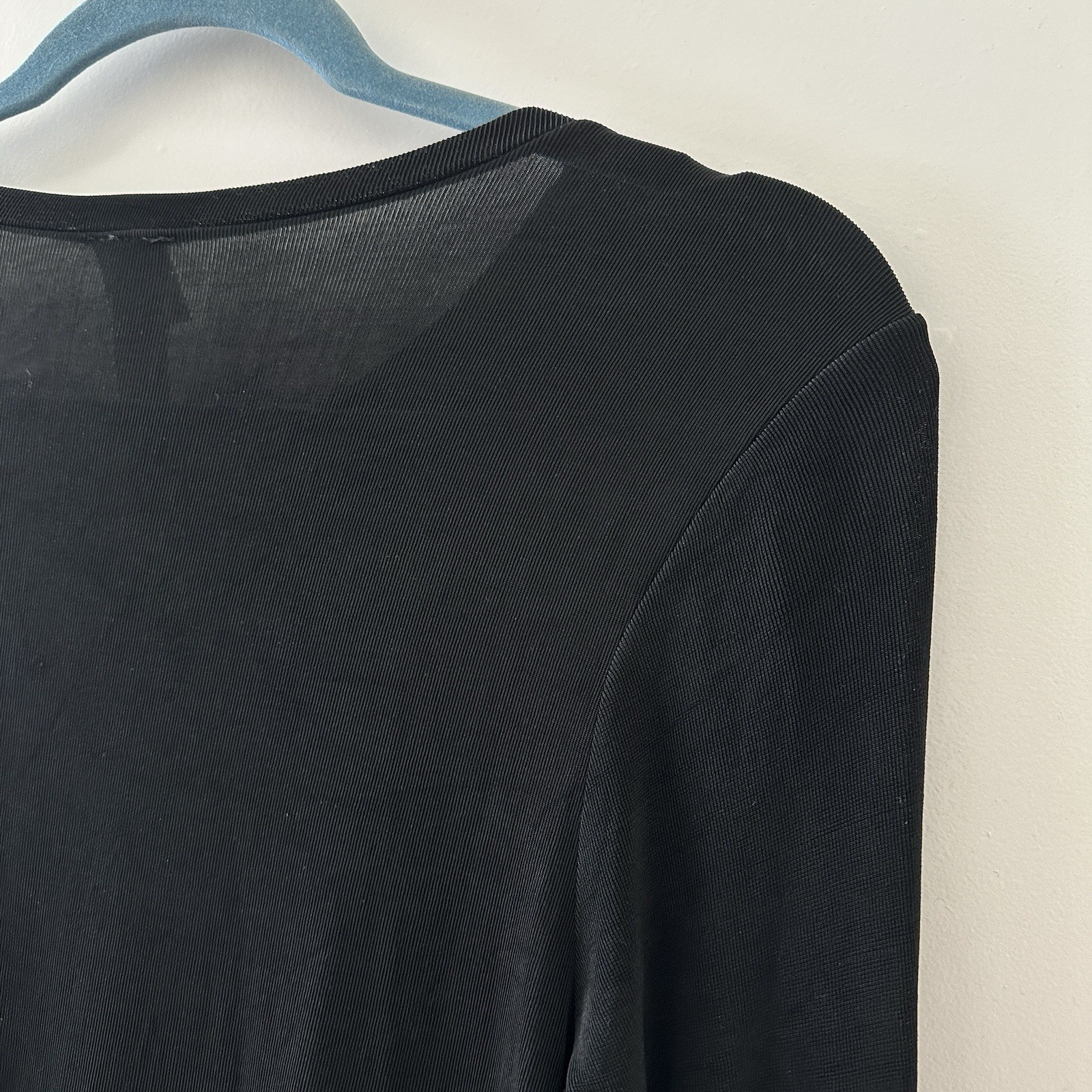 Vintage 90s Gap Black Long Sleeve Maxi Dress Women’s Size Small Witchcore