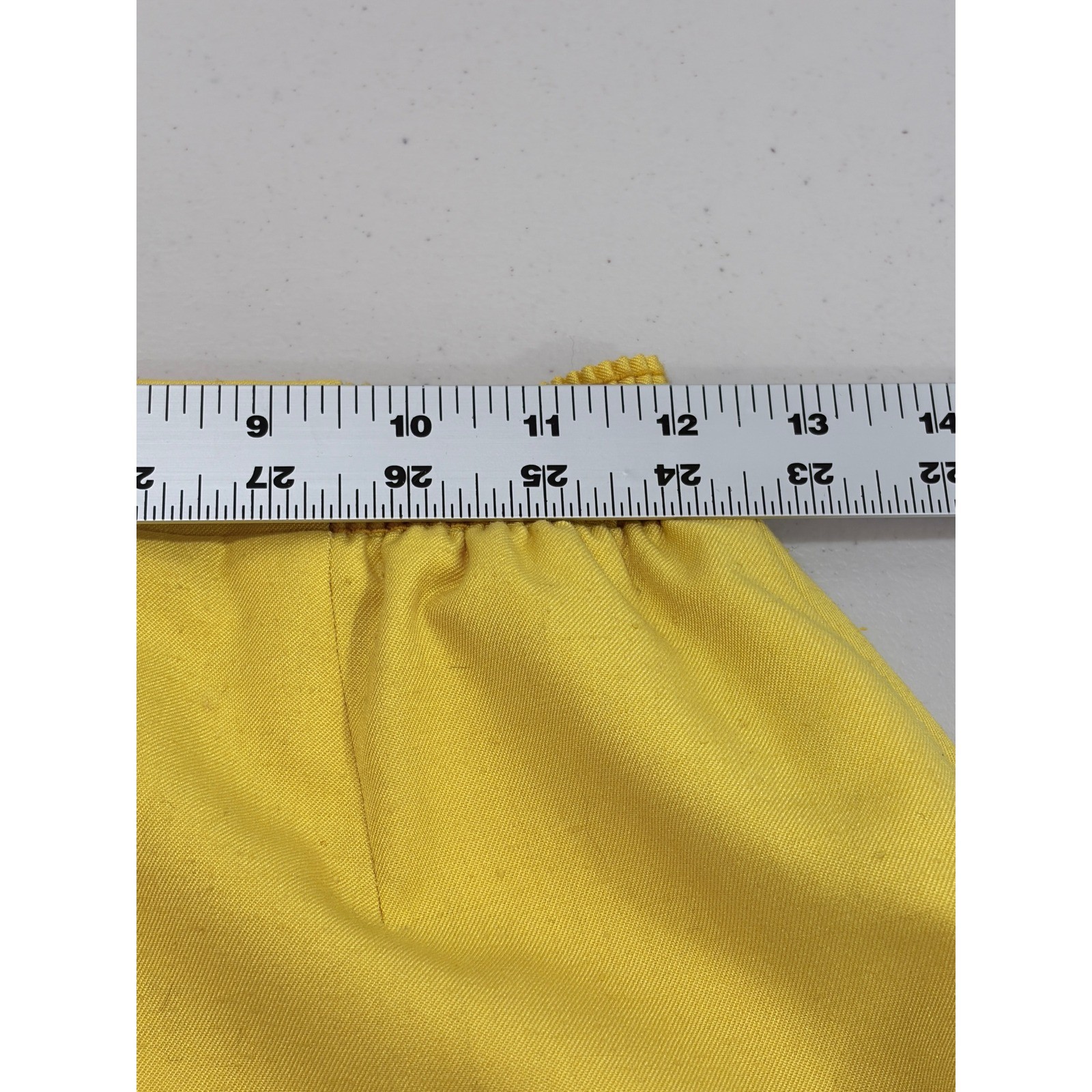 Vintage 80s Edith Flagg Three Flaggs Yellow Skirt Suit Skinner Couture Fabric 10