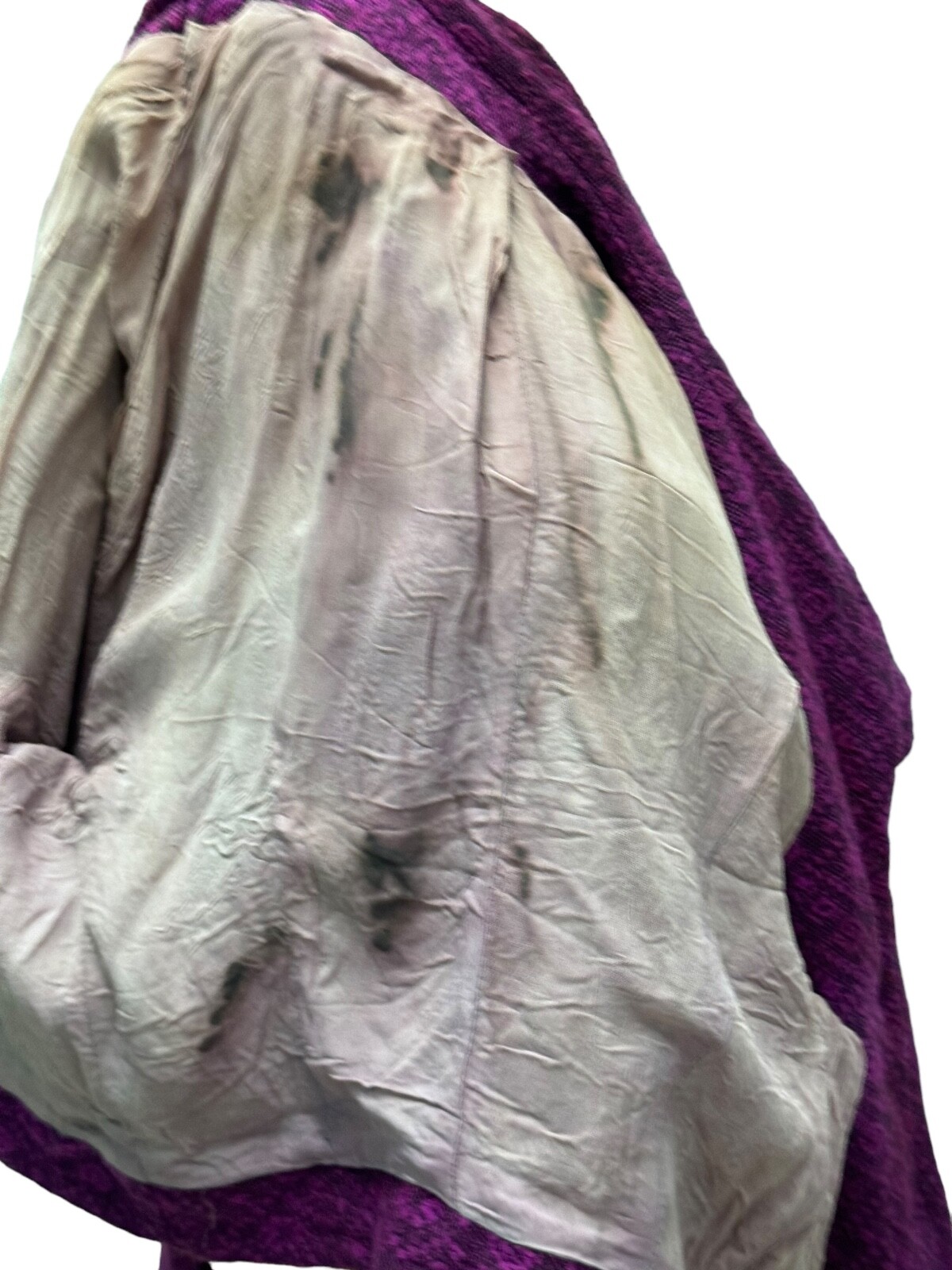 1950s Vintage Suit Purple Tweed Suit w/Cropped Jacket Snyder Craft California S