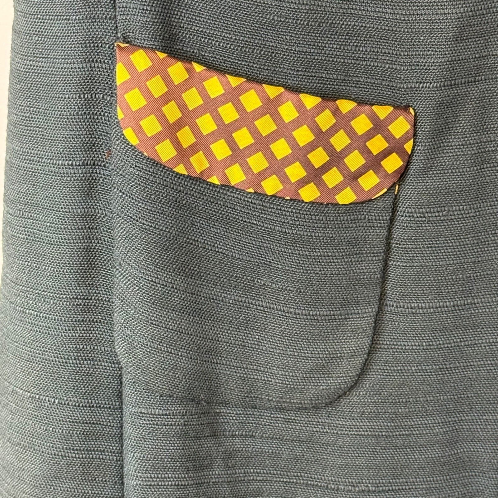 Good Richard Frontman Shift Dress Women Small Grey 60s Mod Union Made Pocket