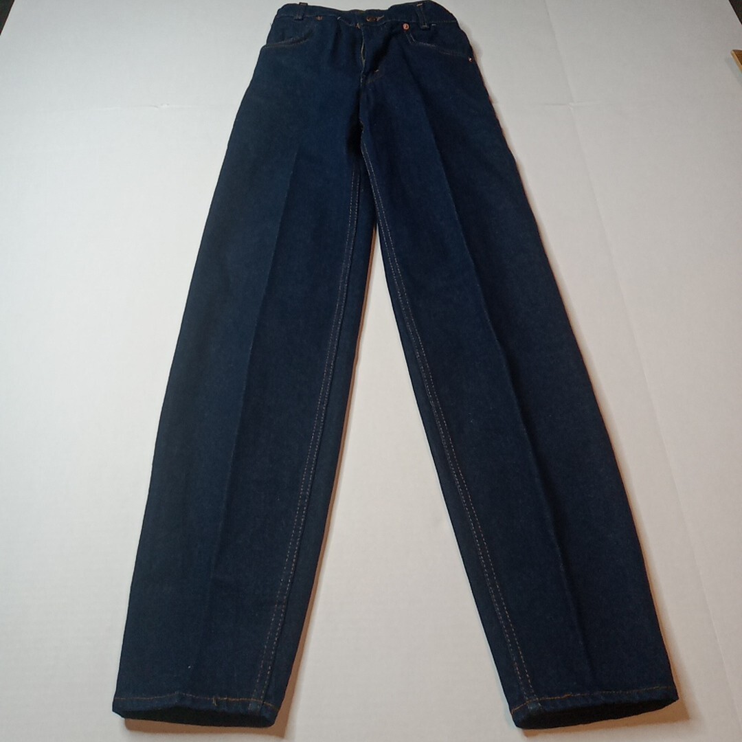 Vintage Levi’s Jeans Juniors Women’s 8 25×32 Super Straight Jeans White Tab 3014