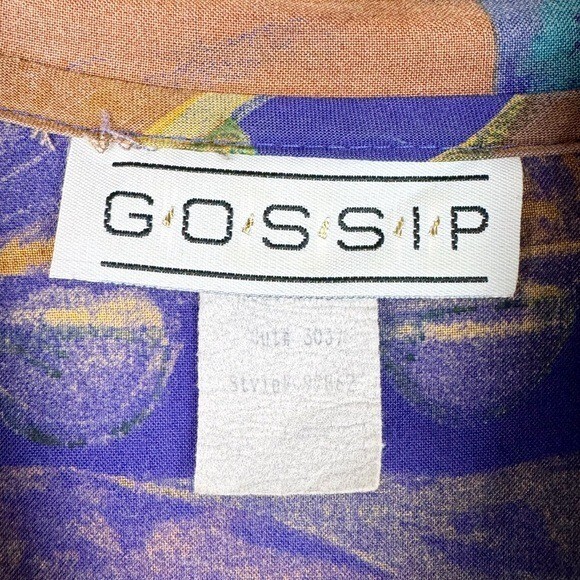 Gossip Vintage 80’s Geometric Midi Dress