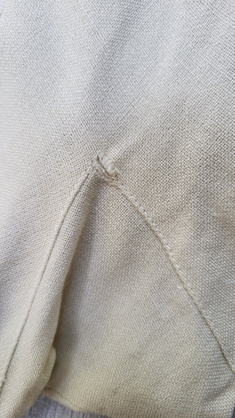 2 Piece Vintage 50’s ORIGINAL FRANKLIN Cream DRESS & BOLERO JACKET – Size S