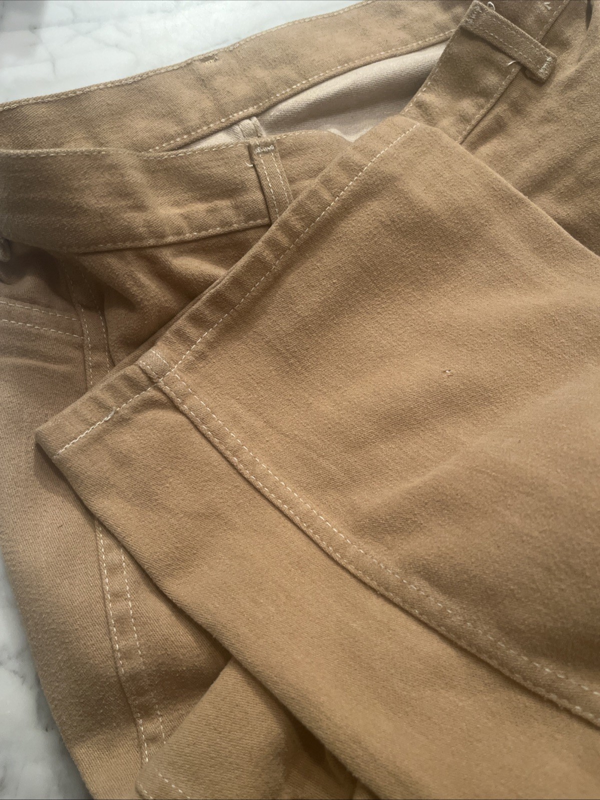 Vintage Levi’s Plowboy Tan Jeans 70s Farmers Mechanics and Miners 30×34 Workwear