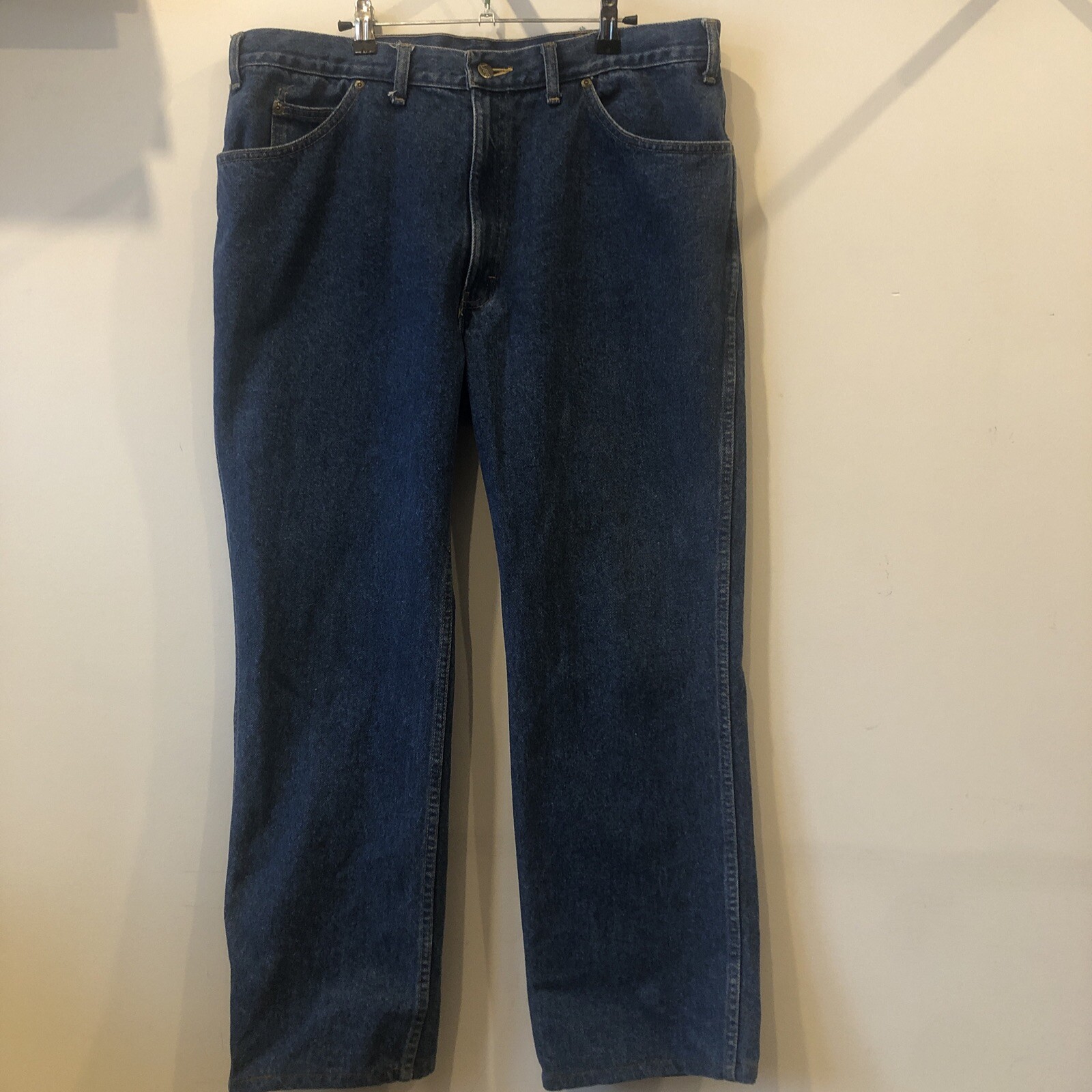 Vintage 70s jeans LEE dark denim straight leg pants M W33 L32
