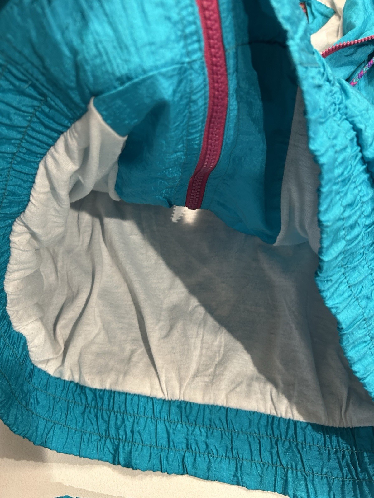 Vintage 80s R.E. Sport Rivers Edge Warm Up Track Suit Fits L Shoulder Pads