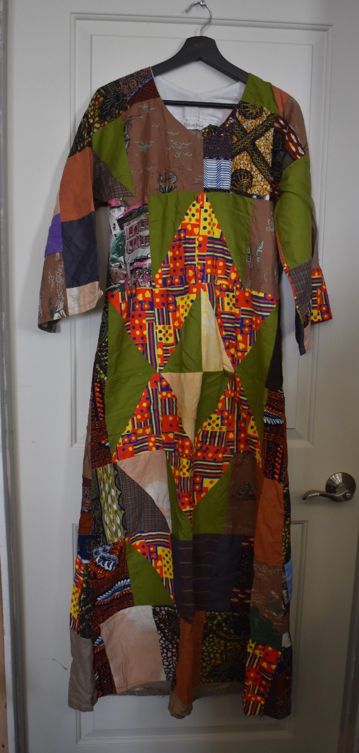 Vintage Koinonia Handcrafts Maxi Style Dress 54in Long 20in Waist Used