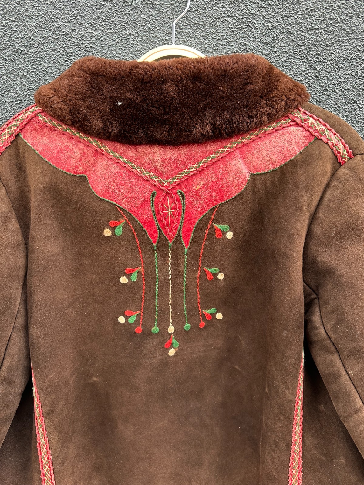 Vintage Polish Sheepskin Jacket