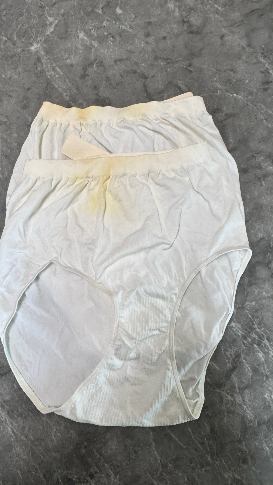 2pk NOS Vintage BALI HI CUT Granny Panties NYLON sissy sz10/11 second skin