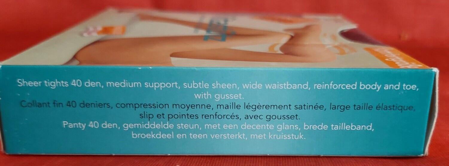 Vintage Pantyhose Vitastutz Komfortgrobe Nur Die Size 48-52 Color Schwarz BBROS5