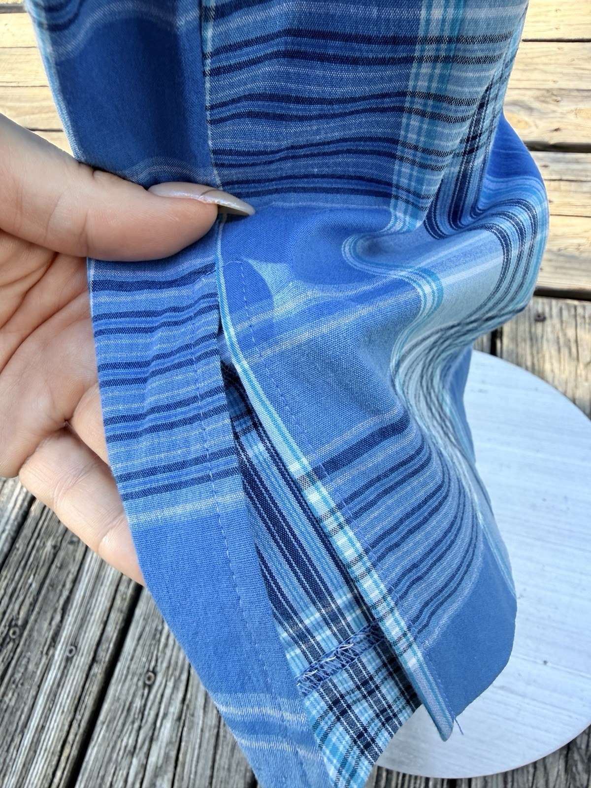 Vintage 90s IZ Byer New With Tags Plaid Capri Pants Women’s Size M